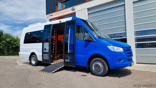 Minibús MERCEDES-BENZ 517 / 515 Frontniederflur mit  Ada Systeme