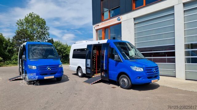 Minibús MERCEDES-BENZ 517 / 515 Frontniederflur mit  Ada Systeme