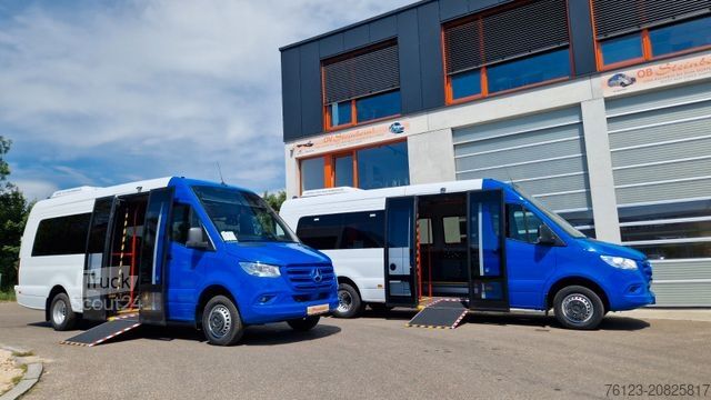 Minibús MERCEDES-BENZ 517 / 515 Frontniederflur mit Ada Systeme