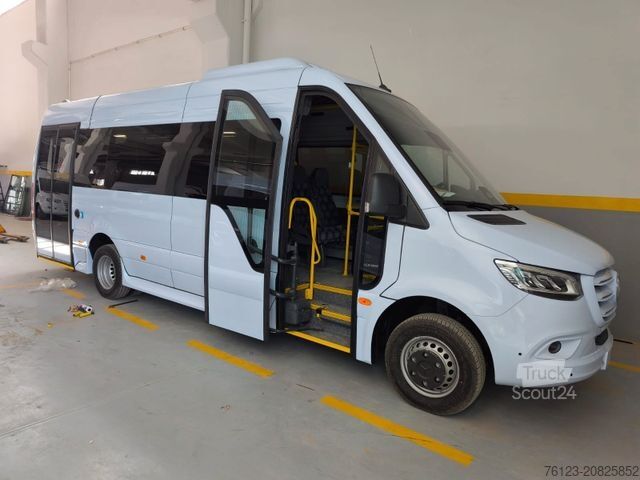 Minibús MERCEDES-BENZ Sprinter 517 Heckniederflur Vorlauffahrzeug