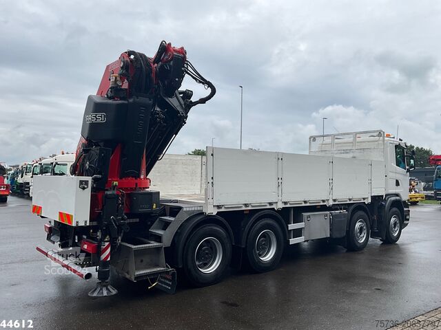Crane truck Scania G 450 8x4 Euro 6 Fassi 66 Tonmeter laadkraan + ...