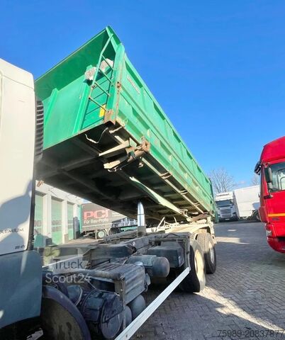 Benne Renault Premium 320 6x4,  PTO, SPRING SUSPENSION, STEEL...