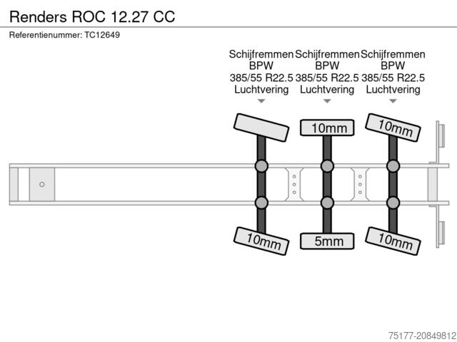 Transporte de contenedores Renders ROC 12.27 CC