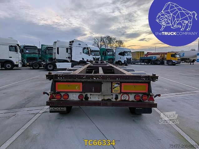 Transporte de contenedores Renders