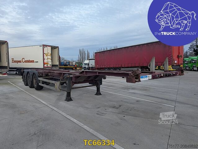 Transporte de contenedores Renders