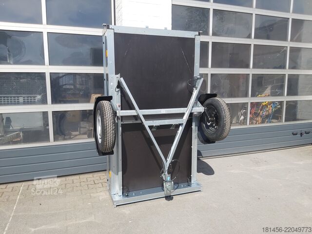 PKW-Anhänger Brenderup Kippi 1205 S UB 750 hochkant lagernd 204x116cm Ladefläche direkt günstig online kaufen