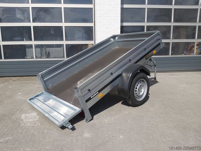 PKW-Anhänger Brenderup Kippi 1205 S UB 750 hochkant lagernd 204x116cm Ladefläche direkt günstig online kaufen