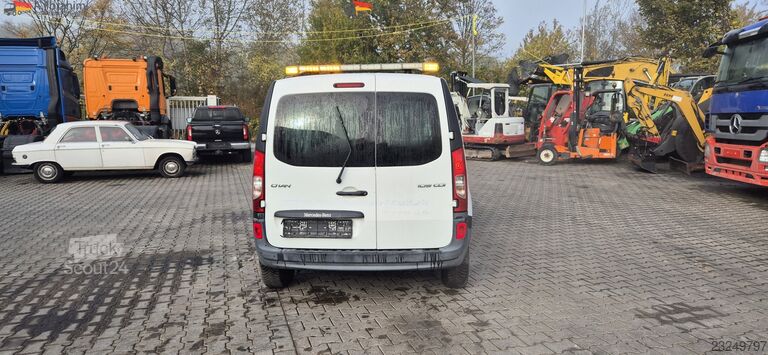 Минибус Mercedes-Benz Citan 109 CDI einsatzbereit Warnbalken für Havarie- oder Werkstatt