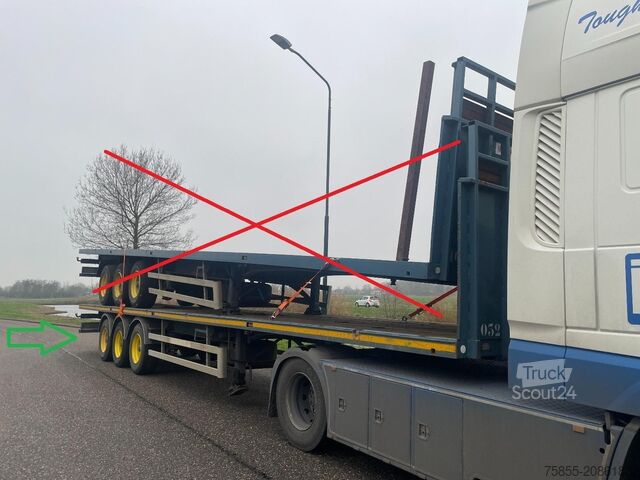 Flatbed Haan OPL 45 Heavy Duty (45Ton) / Rungen-Potholes /BP...