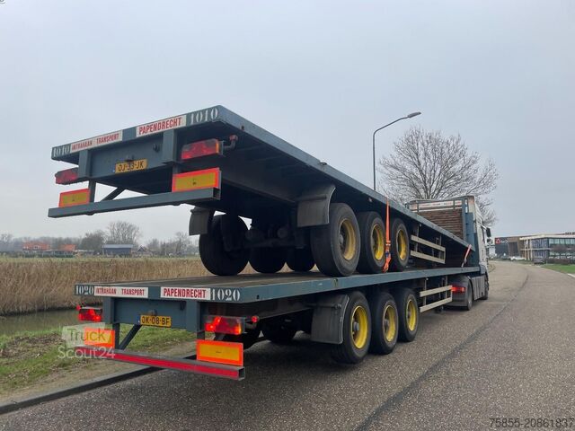 Flatbed Haan OPL45 Heavy Duty (45Ton) / Rungen-Potholes / NL...