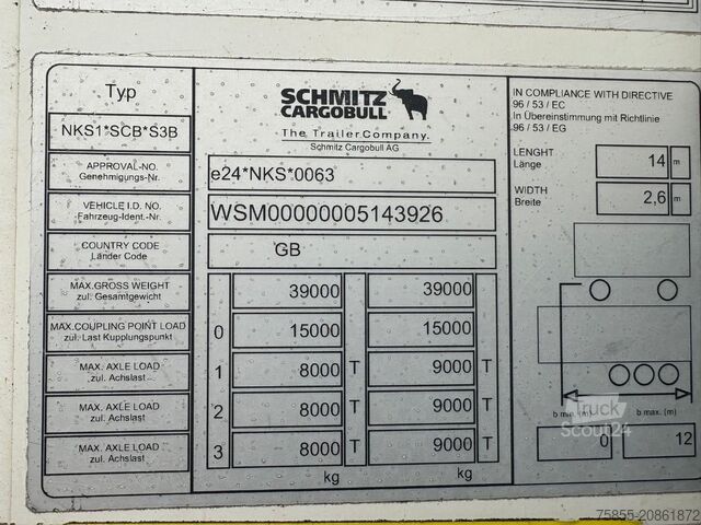 Refrigerated/freezer transport Schmitz Cargobull Fridge Thermoking SLXe Spectrum / Multitemp / S...