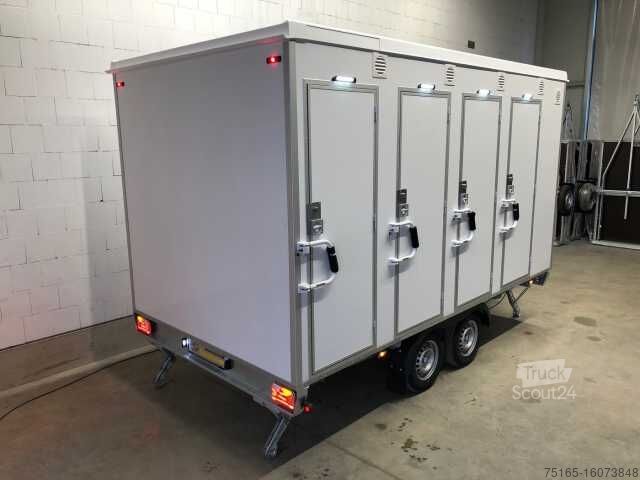 Prikolica Rosemeier EW TA-NO Duschwagen mit 4 Duschen Toilettenanhänger