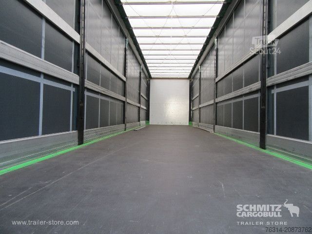 Auflieger mit Pritsche & Plane Berger Curtainsider Standard