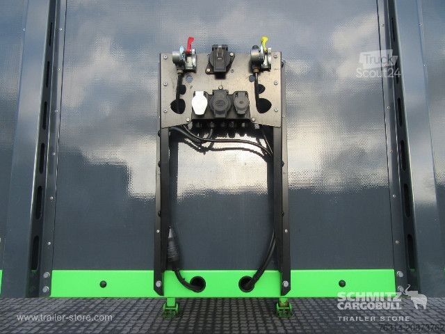Auflieger mit Pritsche & Plane Berger Curtainsider Standard