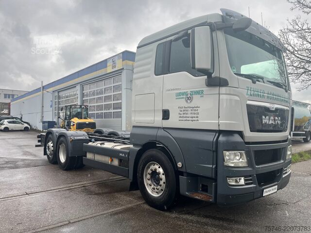 Πλαίσιο με καμπίνα MAN TGX 26.480 6x2 FLL* Chassis* Nebenantrieb*ALCOA...