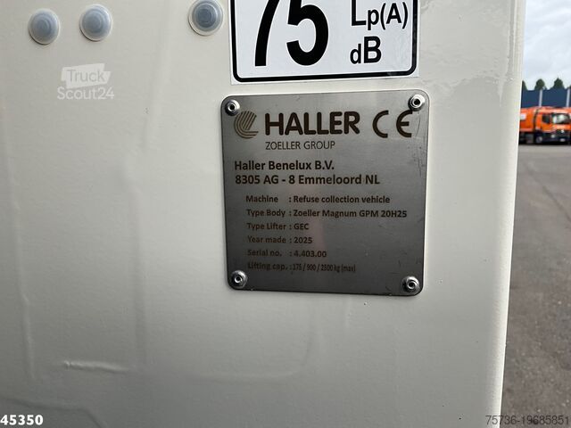 Abfallsammelfahrzeug Volvo FM 330 Euro 6 Geesink 20m³ GEC Welvaarts weighi...
