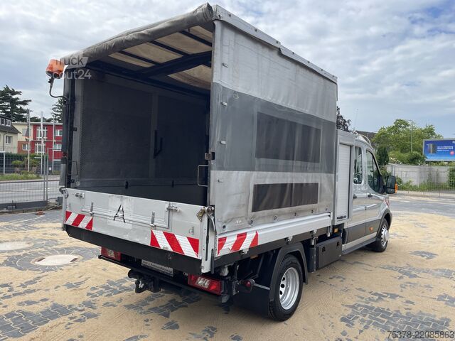 Kiepwagen bestelauto Ford Transit Kipper aus 1.Hand+Klima+AHK+EU5