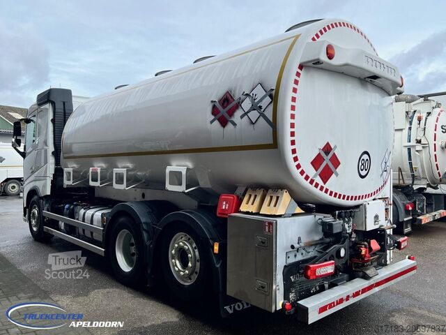 Cisterna Volvo FH 500 Rohr 22150 Liter, 4 Comp., Retarder, ADR...