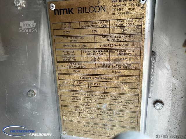 Cisterna Volvo FH 540 HMK Bilcon 18800 Liter ADR, Retarder, St...