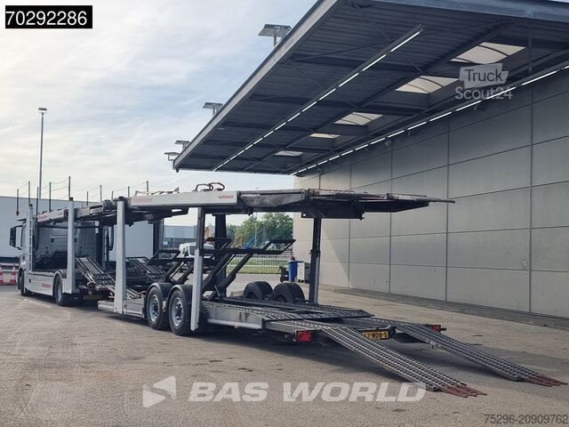 Furgão transportador de automóveis Mercedes Actros 1843 4X2 NL-Truck Combi Car Transporter ...