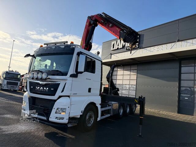 Système de bras à crochet MAN TGX 35.560 8x4-4BL Palfinger PK 34002-SH F + Ha...