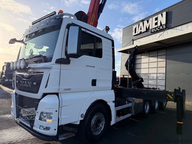 Haakarmsysteem MAN TGX 35.560 8x4-4BL Palfinger PK 34002-SH F + Ha...