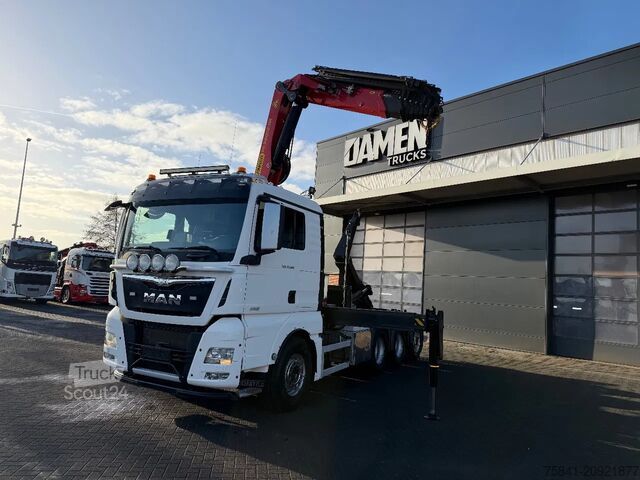 Haakarmsysteem MAN TGX 35.560 8x4-4BL Palfinger PK 34002-SH F + Ha...