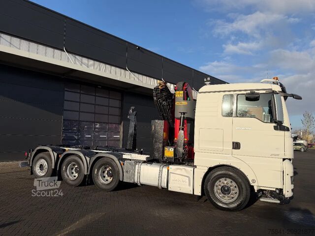 Haakarmsysteem MAN TGX 35.560 8x4-4BL Palfinger PK 34002-SH F + Ha...