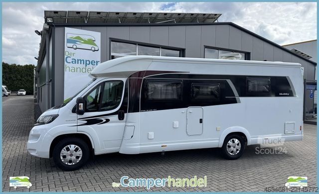 Autocaravana semi-integrada HOBBY Optima De Luxe T70 F 1.HAND#NAVI#SAT#SCHECKHEFT