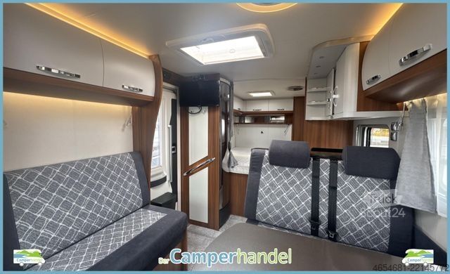 Autocaravana semi-integrada HOBBY Optima De Luxe T70 F 1.HAND#NAVI#SAT#SCHECKHEFT