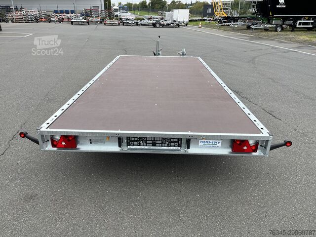 Rimorchio trasporta auto Temerad CARKEEPER 4021/2  2,7 to. Siebdruckboden