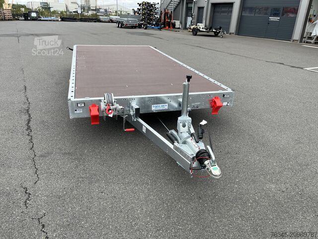 Rimorchio trasporta auto Temerad CARKEEPER 4021/2  2,7 to. Siebdruckboden