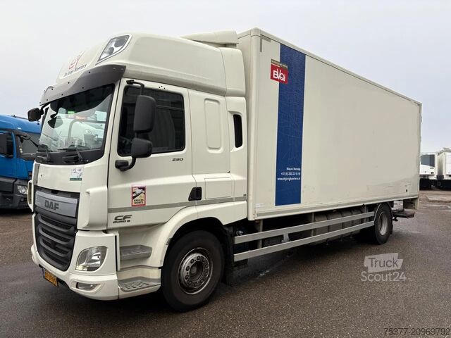 Koffer DAF CF 290 LBW GEN 2 tacho, Dachklima, 2 beds