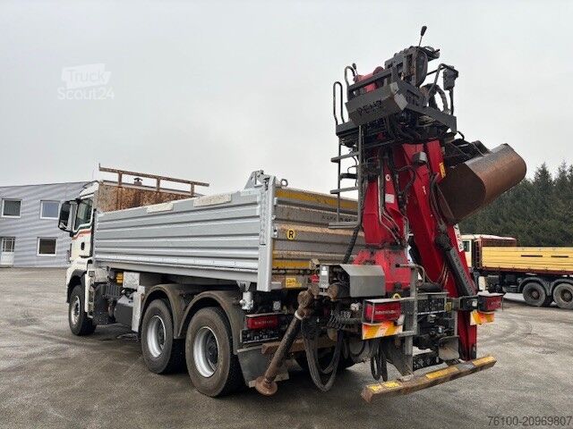 Trójstronna wywrotka MAN TGS 33.500 3-S.-Gesteinskipper+PENZ 15Z