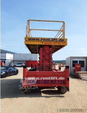 Piattaforma a pantografo H.A.B. / AB-Lift S 280-25 D4WDS