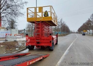 Podnośnik nożycowy H.A.B. / AB-Lift S 280-25 D4WDS
