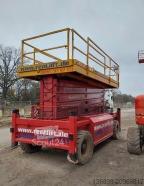 Podnośnik nożycowy H.A.B. / AB-Lift S 280-25 D4WDS