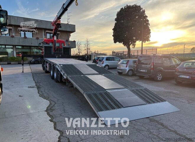 Plošča z rampami in žerjavom MAN TGS 35.360