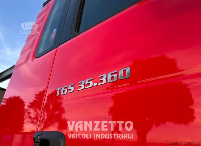 Plošča z rampami in žerjavom MAN TGS 35.360