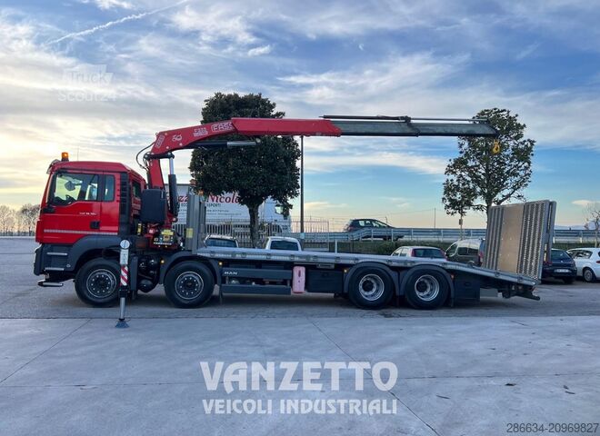 Plošča z rampami in žerjavom MAN TGS 35.360