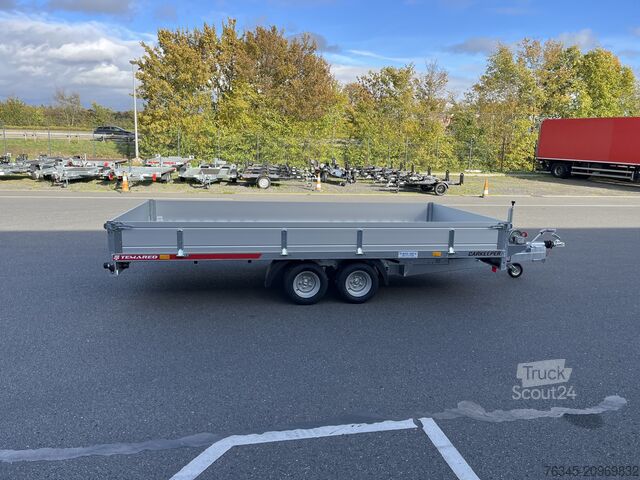 Rimorchio trasporta auto Temared CARKEEPER 4021/2 2,7 to. mit Bordwänden