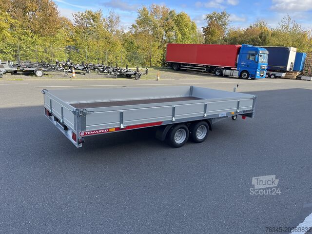 Remorque porte-voitures Temared CARKEEPER 4021/2 2,7 to. mit Bordwänden