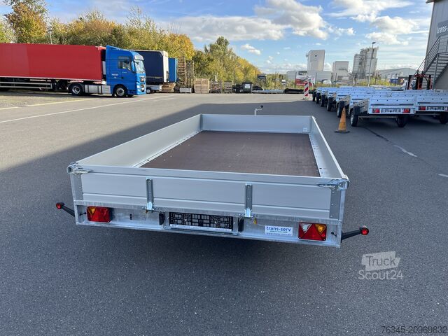 Rimorchio trasporta auto Temared CARKEEPER 4021/2 2,7 to. mit Bordwänden