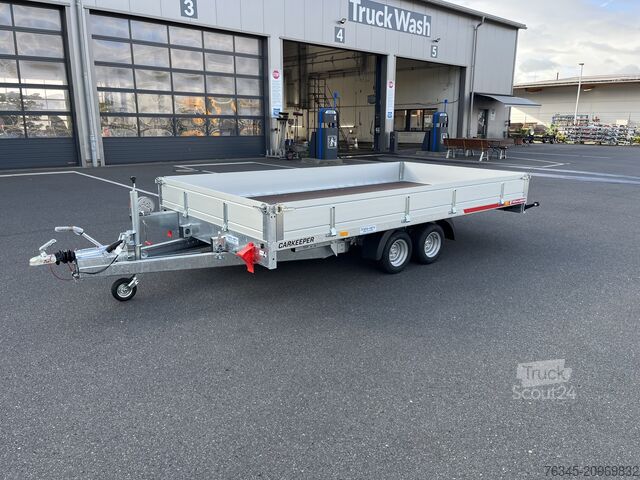 Rimorchio trasporta auto Temared CARKEEPER 4021/2 2,7 to. mit Bordwänden