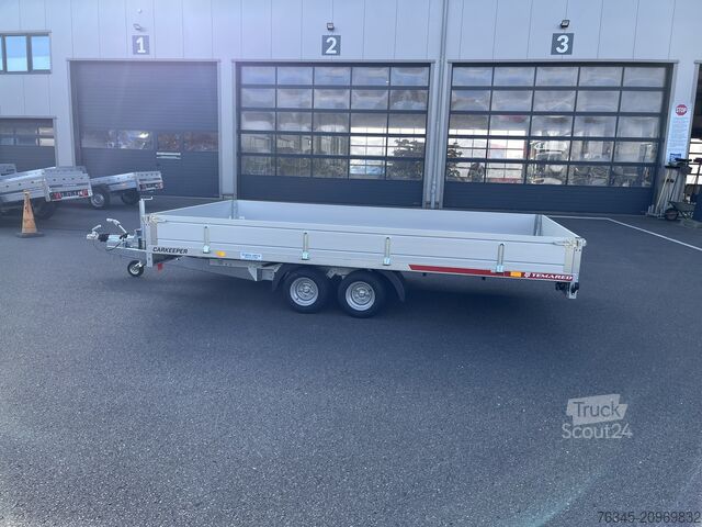 Rimorchio trasporta auto Temared CARKEEPER 4021/2 2,7 to. mit Bordwänden