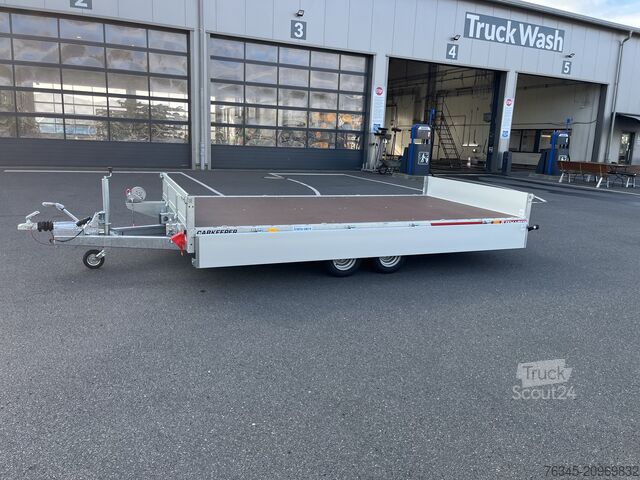 Rimorchio trasporta auto Temared CARKEEPER 4021/2 2,7 to. mit Bordwänden
