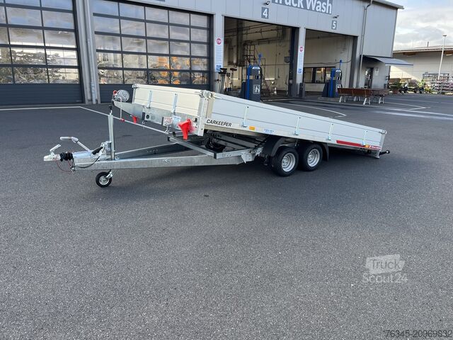Remorque porte-voitures Temared CARKEEPER 4021/2 2,7 to. mit Bordwänden