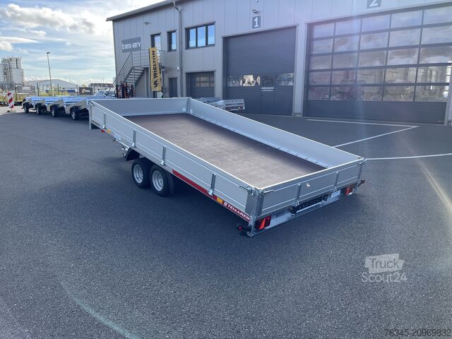 Rimorchio trasporta auto Temared CARKEEPER 4021/2 2,7 to. mit Bordwänden