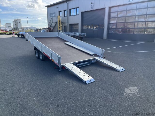 Rimorchio trasporta auto Temared CARKEEPER 4021/2 2,7 to. mit Bordwänden