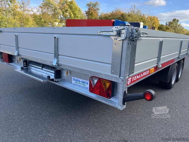 Rimorchio trasporta auto Temared CARKEEPER 4021/2 2,7 to. mit Bordwänden